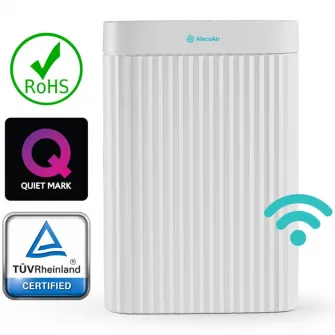 Dezumidificator si Purificator AlecoAir D14 ARIO, 12 l /24h, WiFi, Lampa UV-C, Ionizare, TRUE HEPA + Carbon, Uscare Rufe