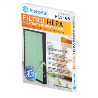 Filtru HEPA cu strat antibacterian pentru dezumificatorul AlecoAir D14 Purify