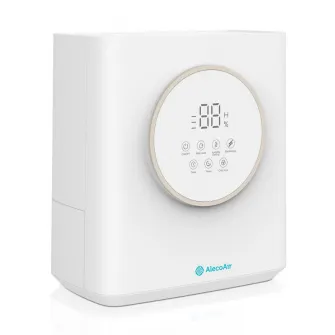 Umidificator AlecoAir U32 Orio, WiFi, Capacitate umidificare 315 ml/h, Aromaterapie, Timer, Mod Noapte, Higrostat, Rezervor 4.5L