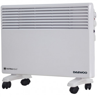 Convector electric de podea DAEWOO DPH2000W, 2 trepte de putere, 2000W, alb