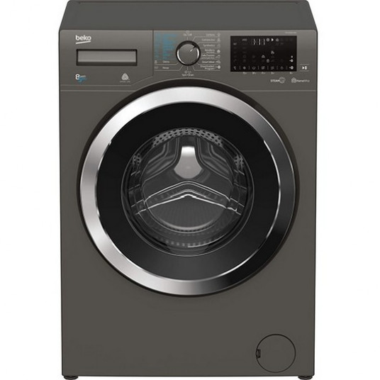 Masina De Spalat Rufe Frontala Cu Uscator Beko Htv8736xc0m Homewhiz 8 5kg 1400rpm Clasa A Gri