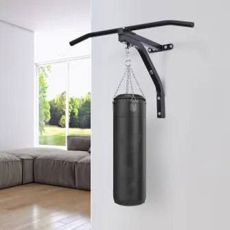 Cuier pentru sac de box  Agatator cu montare pe perete Antrenament Kick Boxing MMA cadru acasa Fitness Antrenament Bara de tractiuni