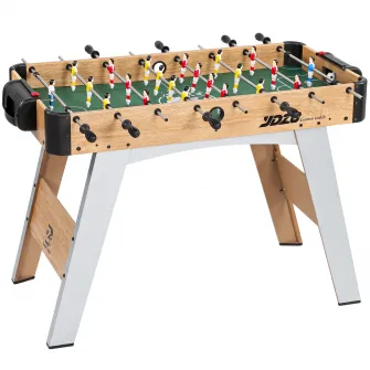 Fotbal de Masa, 89 cm, Set Joc, Marcatori Manuali, Stejar Galben