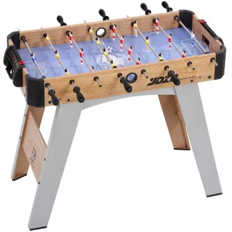 Fotbal de Masa: Mini Masa de 89 cm, 2 Indicatoare Manuale de Scor, Mov