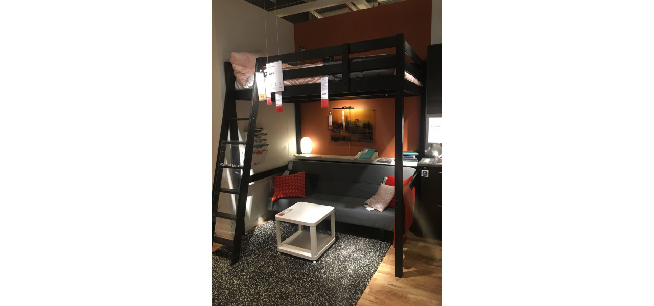 Pot gasi un pat mansardat la Ikea?