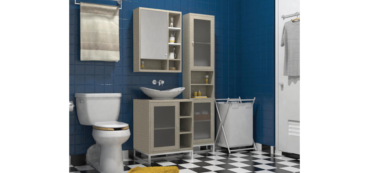 Pot gasi seturi de mobilier de baie care se potrivesc cu decorul meu existent?