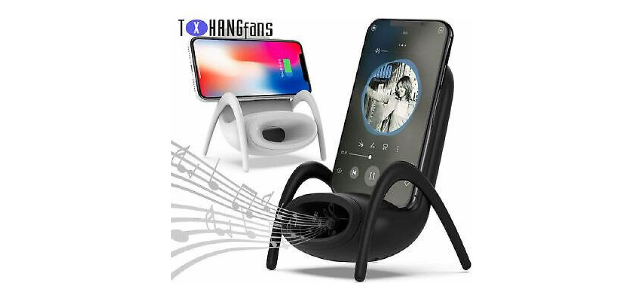 Pot gasi scaune gri cu un incarcator de telefon fara fir incorporat?