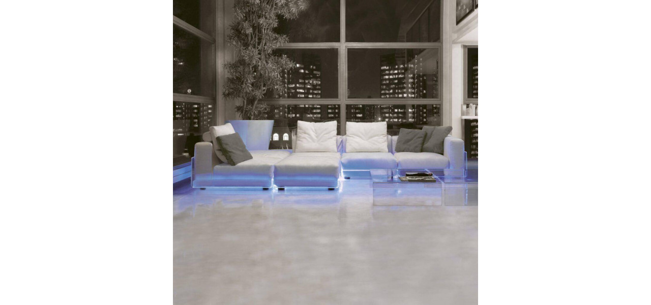 Pot gasi canapele rosii cu iluminare LED incorporata?