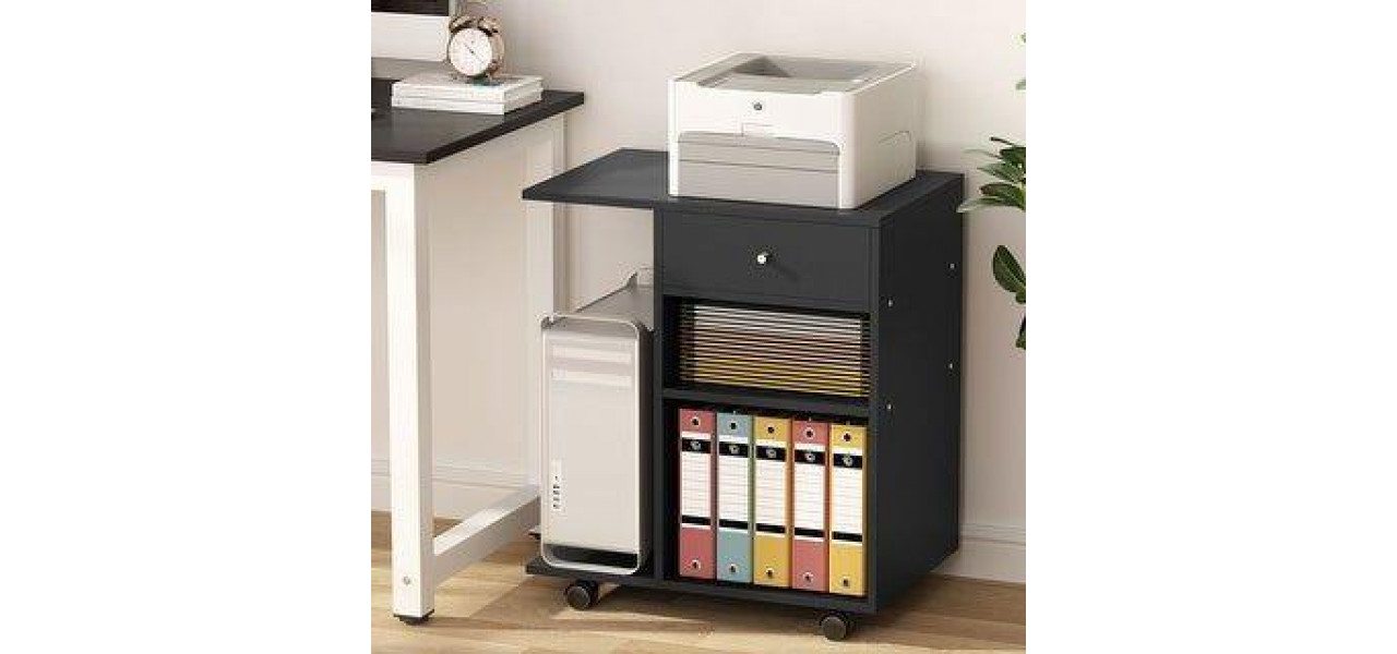 Pot fi folosite dulapurile de birou pentru a stoca electronice de birou, cum ar fi imprimante sau scanere?