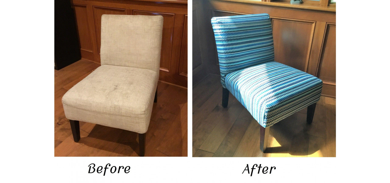 Alegerea unui fotoliu care completeaza mobilierul existent.