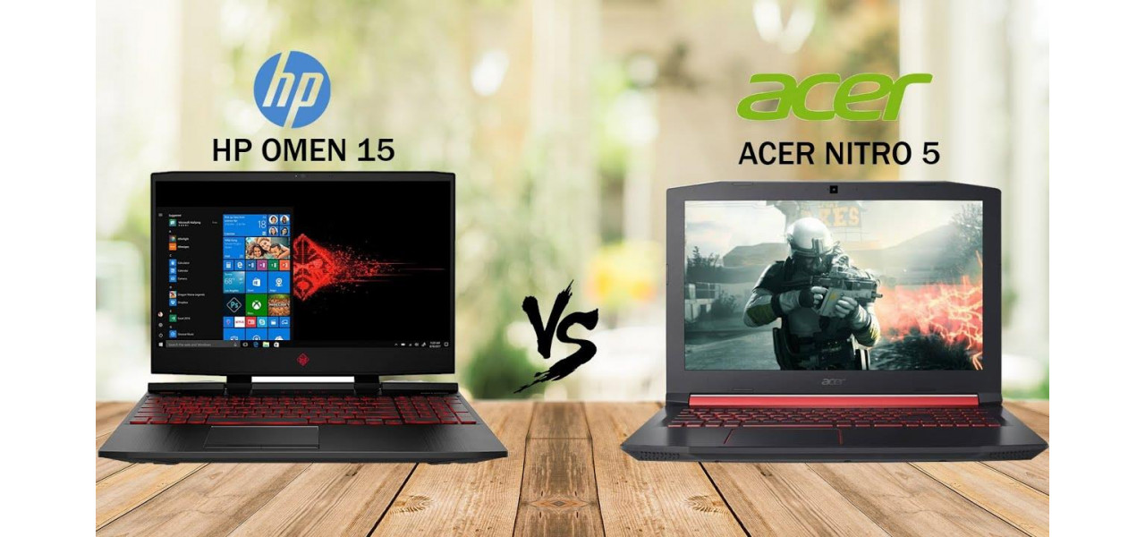 Acer Nitro vs HP Omen: comparatie cu laptopuri de gaming prietenoase cu bugetul.