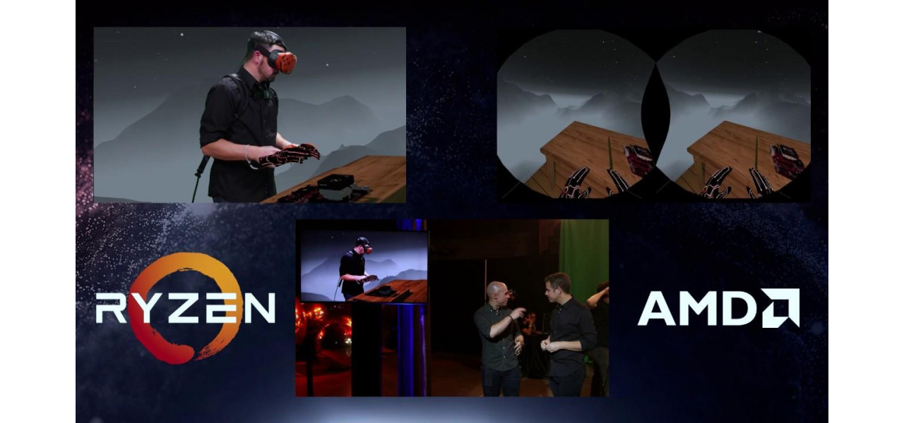 AMD Ryzen si experiente interactive de imbunatatire a realitatii augmentate.