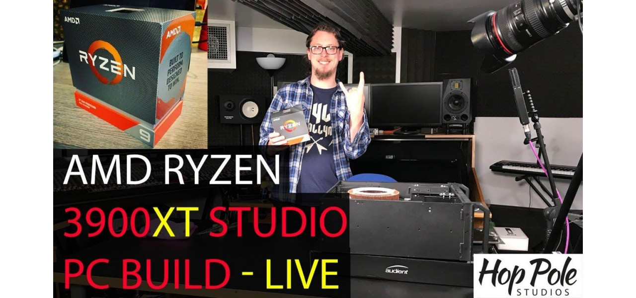 AMD Ryzen si productia de muzica live cresc experientele de concert.