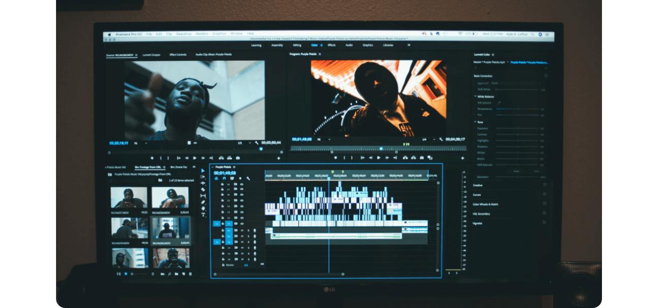 Monitoare AOC: Secretul pentru a va perfectiona fluxul de lucru de editare video.