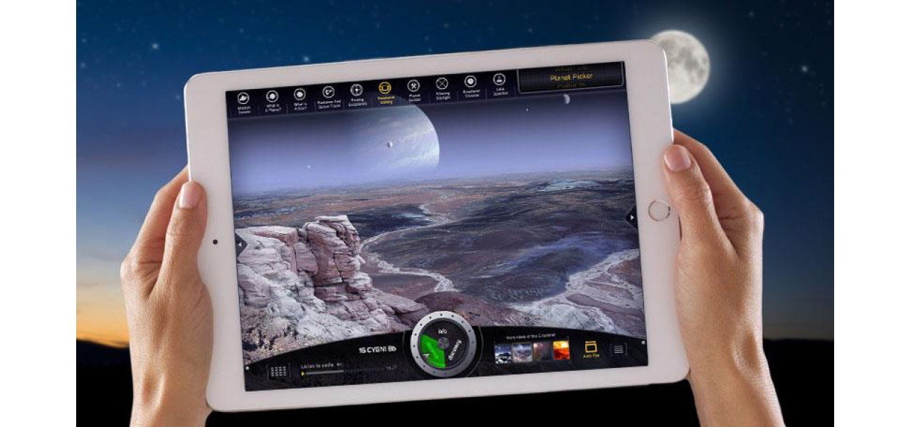 Tablete Apple pentru pasionatii de astronomie: observarea stelelor si educatie.