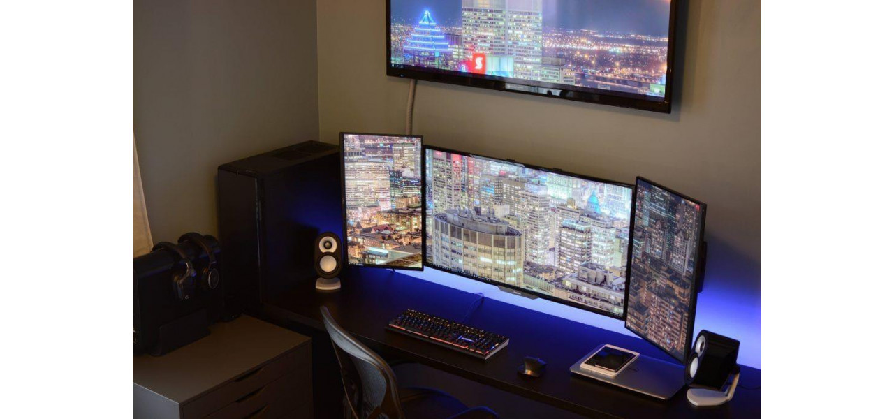 Monitoarele ASUS si configurarea cu ecran dublu va extind spatiul de lucru.