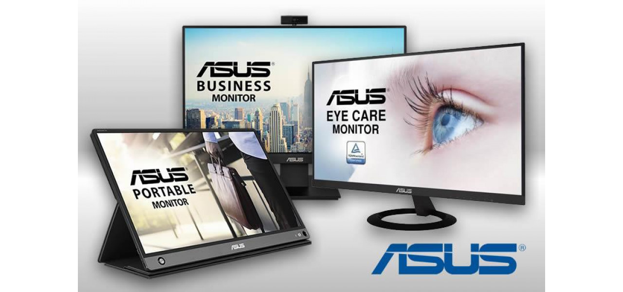 Monitoarele ASUS si design atragator care va ridica spatiul de lucru.