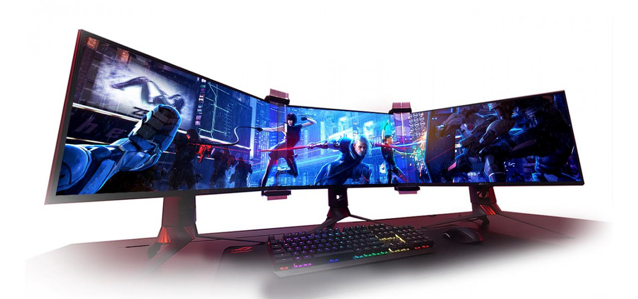 Monitoarele ASUS creeaza o configurare fara intreruperi pentru mai multe monitoare.