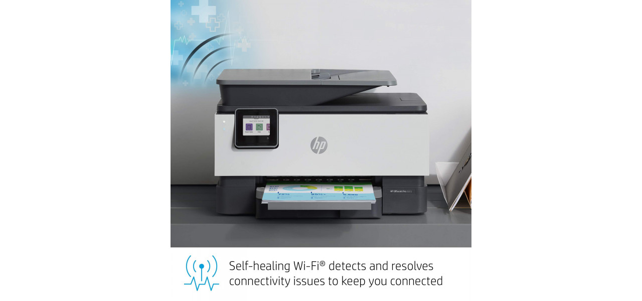 Cresteti-va productivitatea la birou cu imprimantele multifunctionale HP.