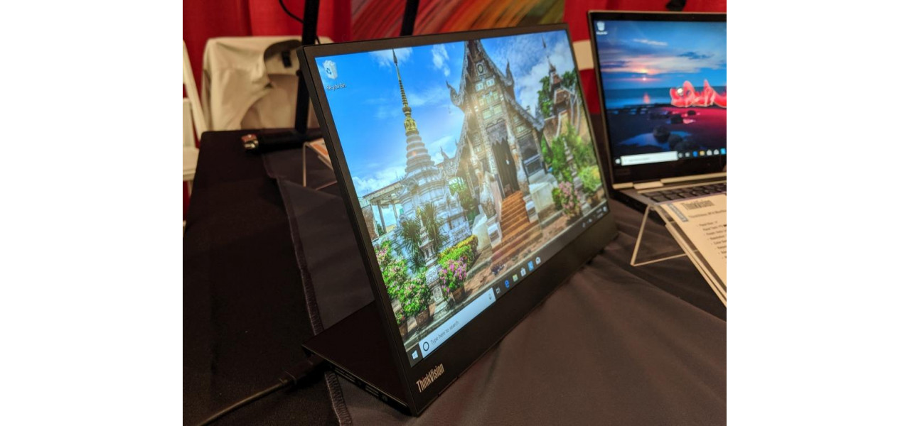 Depasirea modelului: monitoare portabile Lenovo pentru profesionistii aflati in miscare.