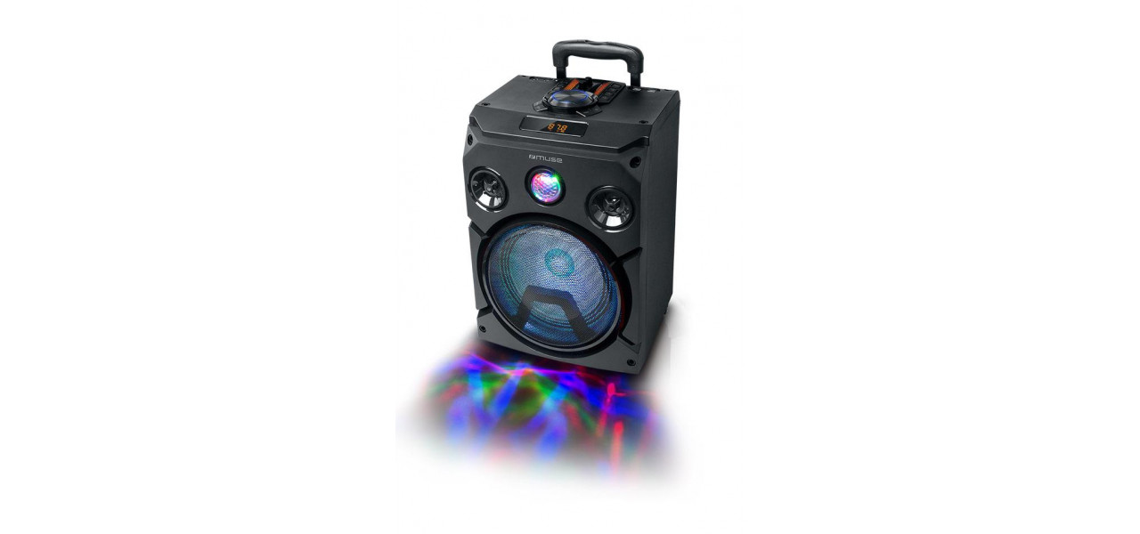 Aduceti petrecerea acasa cu difuzoarele Bluetooth Muse.