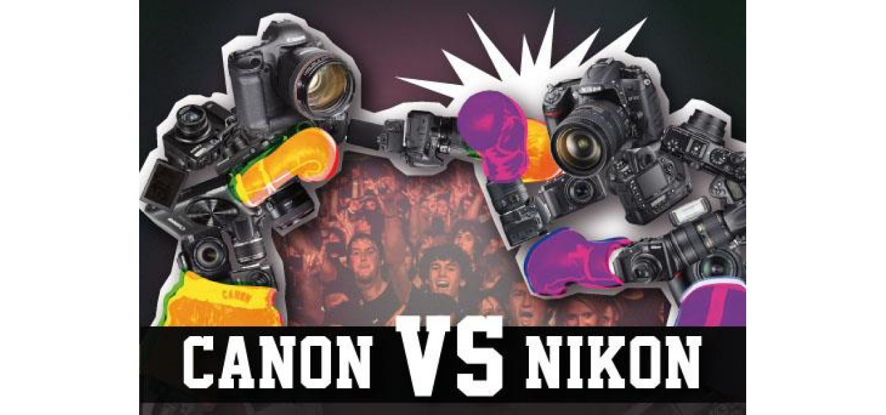 Canon versus Nikon: O batalie a titanilor.