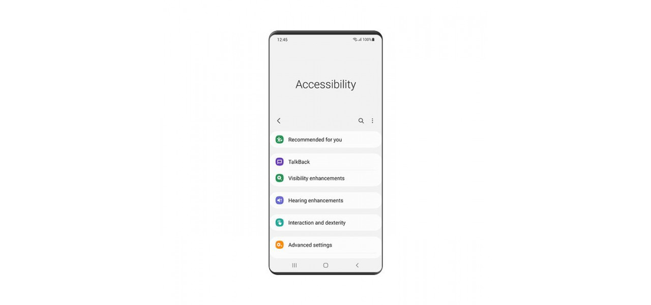 Casti Samsung da putere utilizatorilor cu functii de accesibilitate.