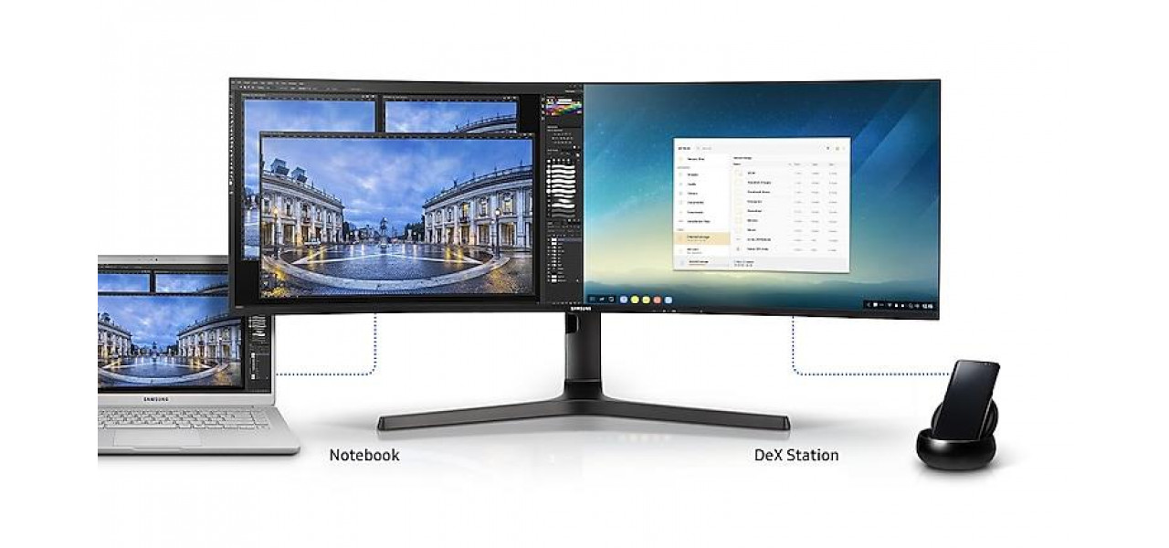 Conectati-va si colaborati: monitoare Samsung cu mai multe optiuni de conectivitate.