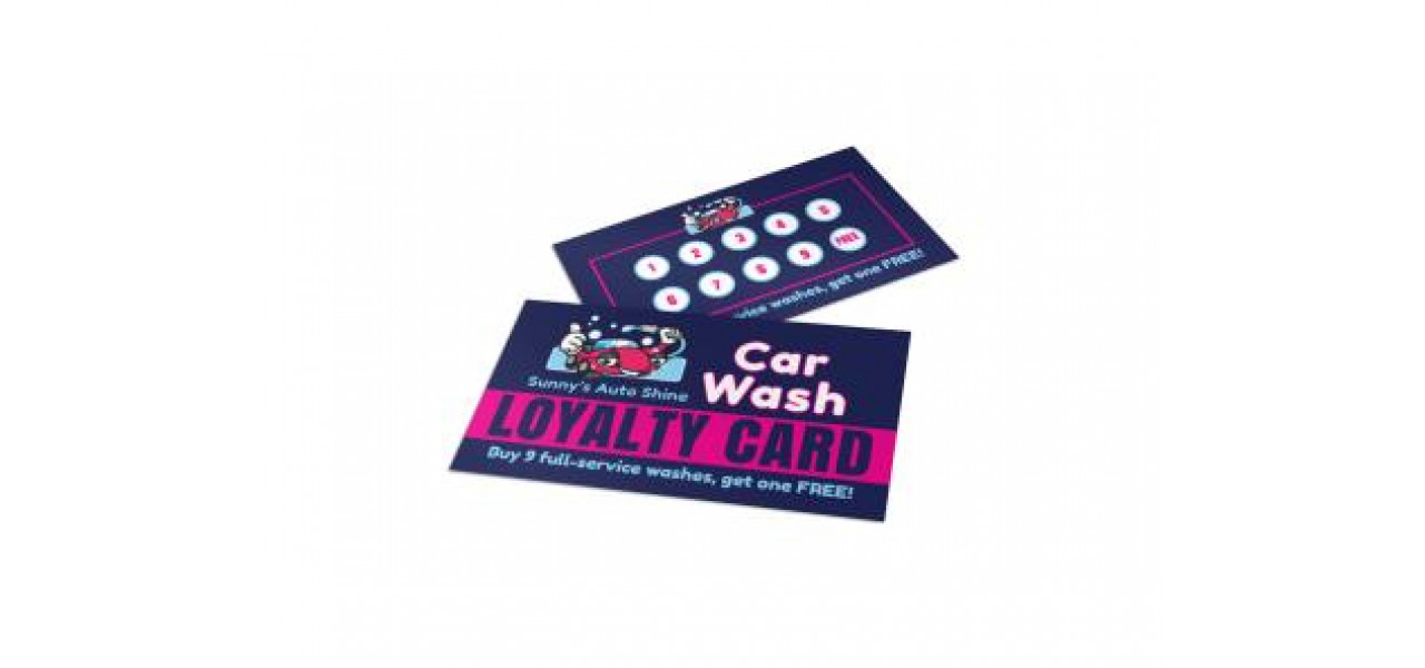 Copiatoare pentru spalatorii auto: imprimare carduri de fidelitate si promotii.