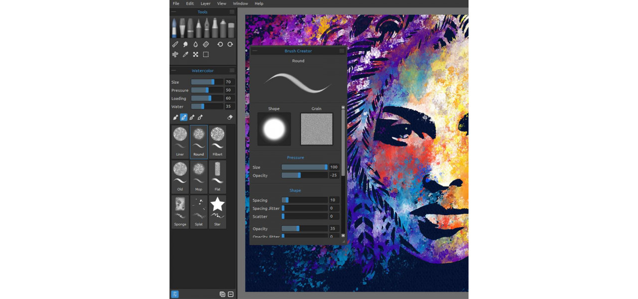 Crearea de arta pe o panza digitala: cele mai bune instrumente software pentru artistii PC.