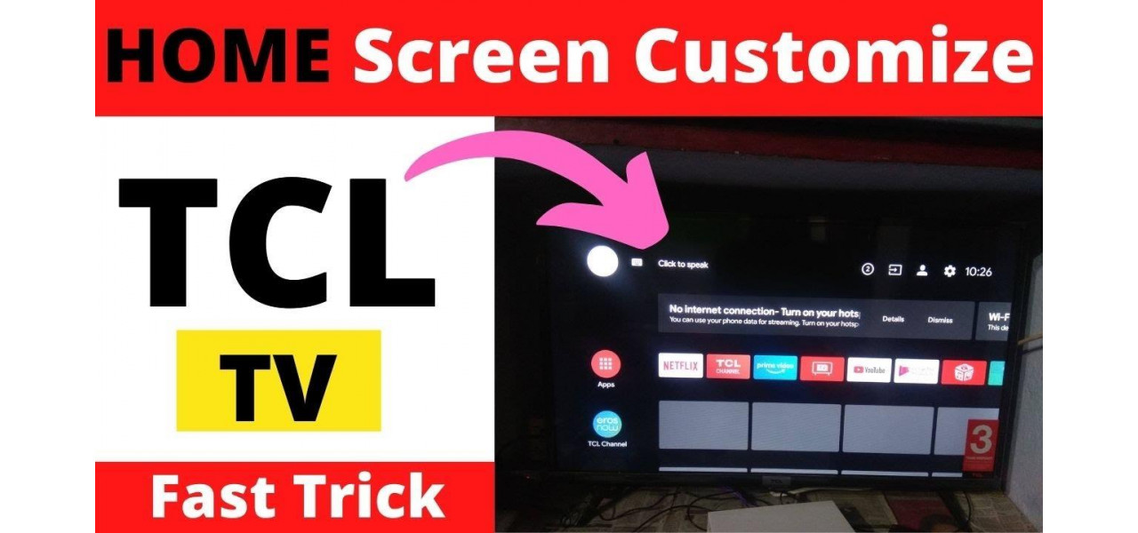 Personalizati-va experienta TV: televizoare TCL cu ecrane de pornire personalizate.