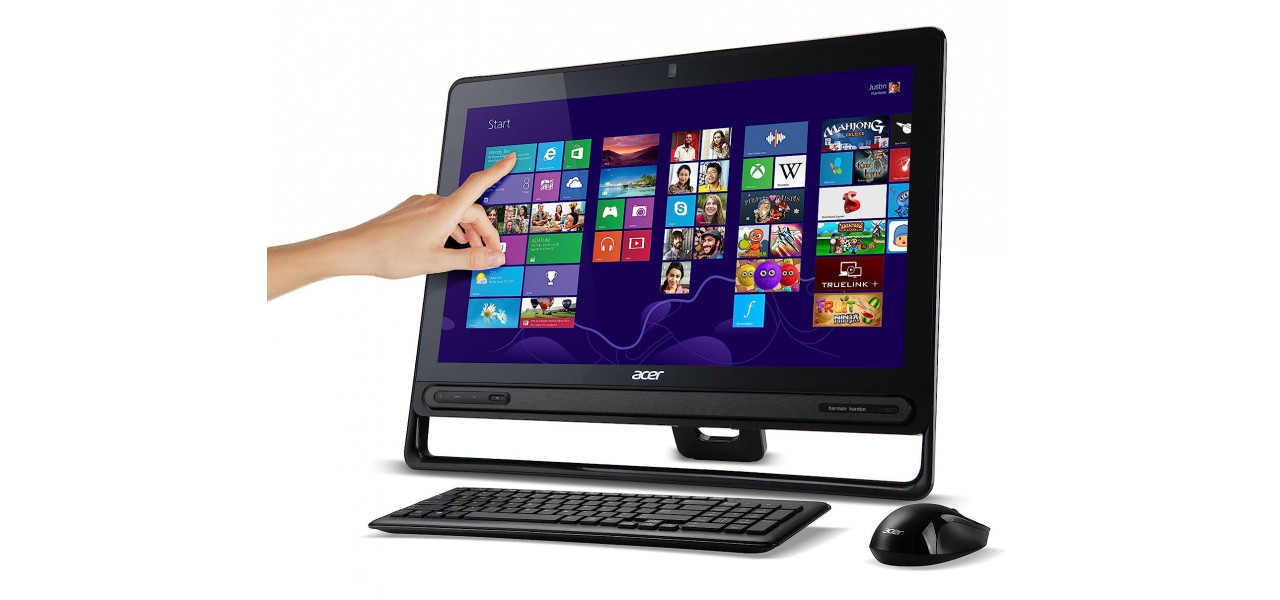 Descoperiti puterea atingerii: PC-urile Acer cu ecran tactil.
