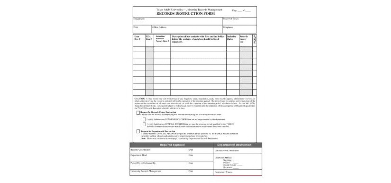 Distrugerea documentelor Simplificarea pastrarii si distrugerii inregistrarilor.