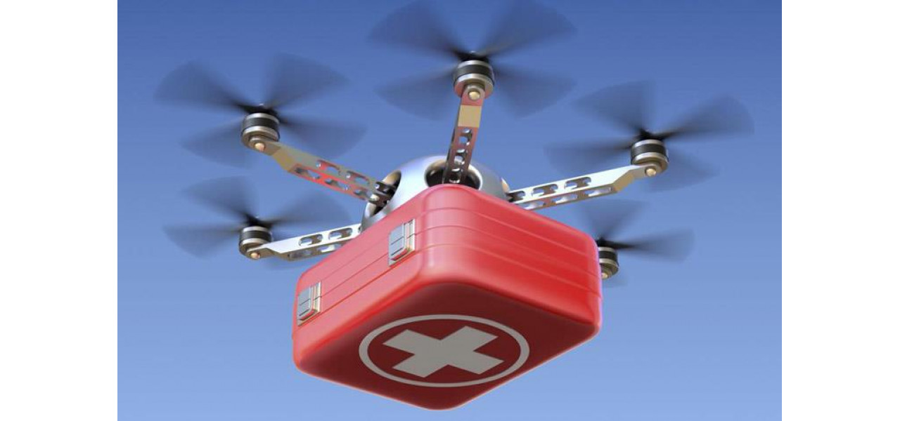 Drones si medicina de precizie care promoveaza livrarea asistentei medicale.
