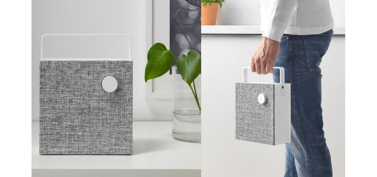 Cresteti-va calitatea audio cu gama de difuzoare Bluetooth Ikea Premium.