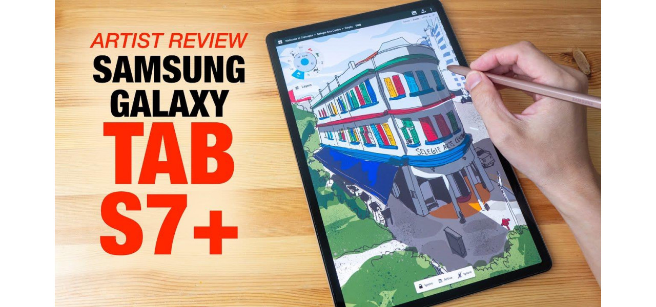 Imbunatatirea artistica digitala cu Samsung Galaxy Tab S7.