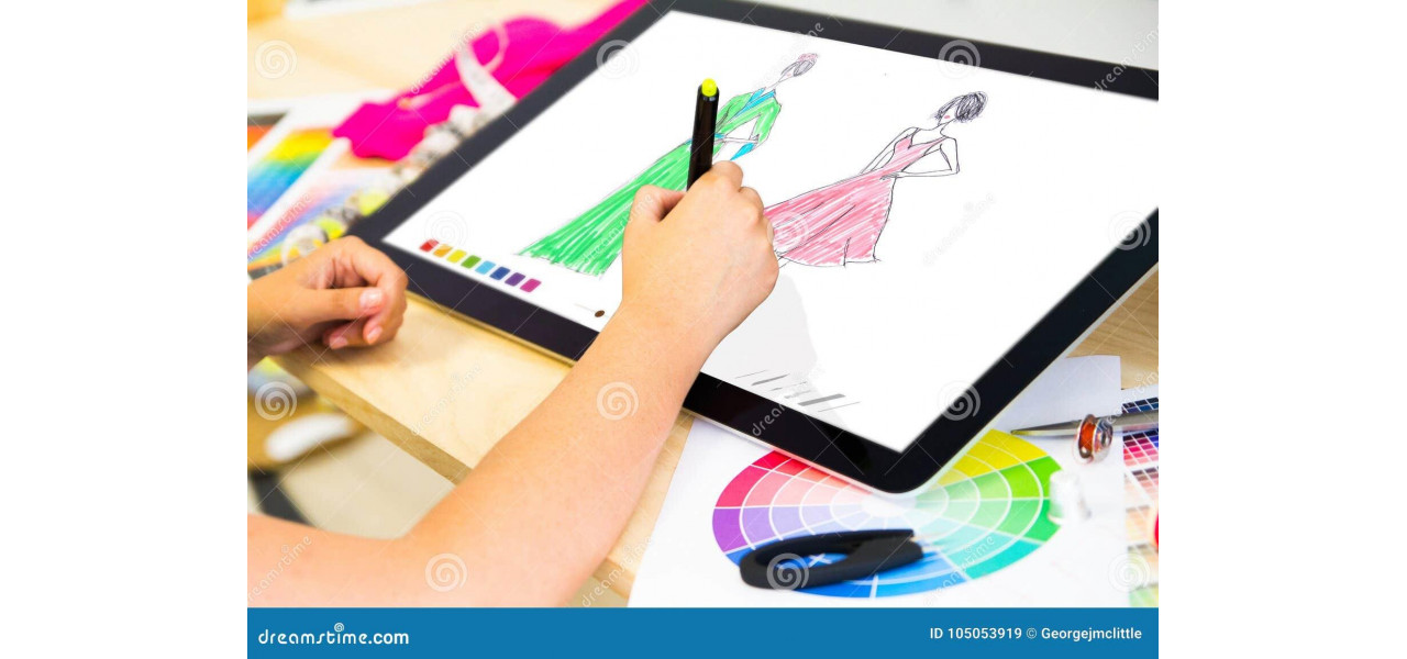 Imbunatatirea designului vestimentar cu imprimarea digitala a tesaturilor si tabletele grafice.