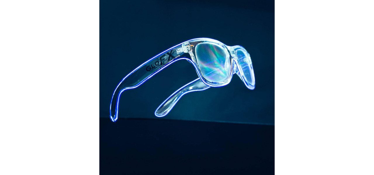 Explorand ochelari luminescente: frumusetea ecranelor Blituri.