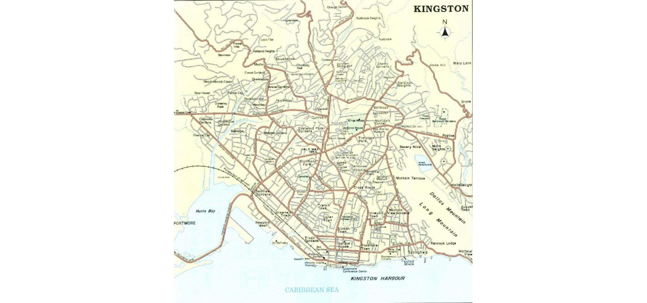 Explorand diversele cartiere din Kingston.