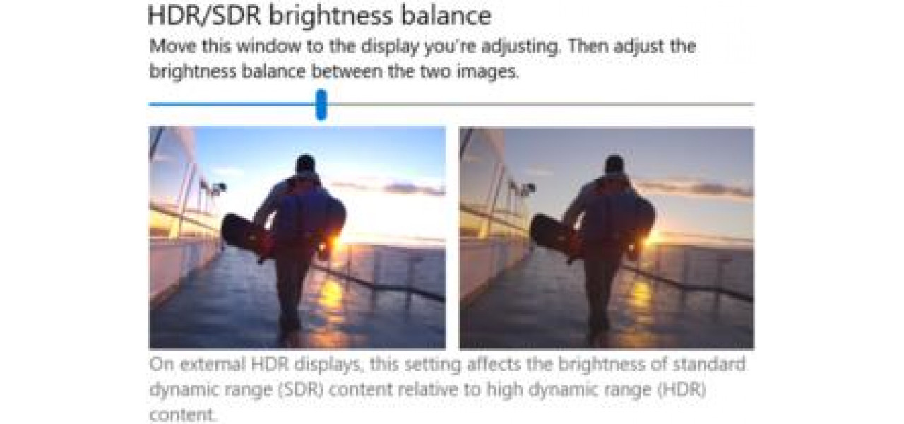 Explorarea impactului luminozitatii afisajului asupra continutului HDR.