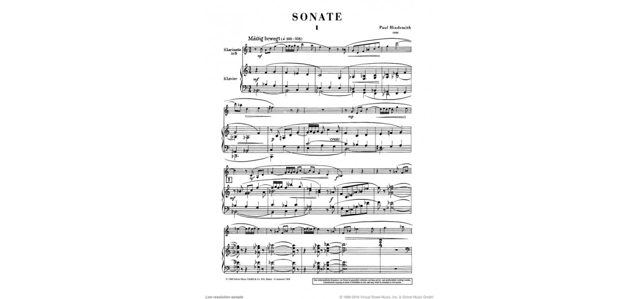 Sonate celebre pentru clarinet Capodopere pentru clarinet solo si pian.