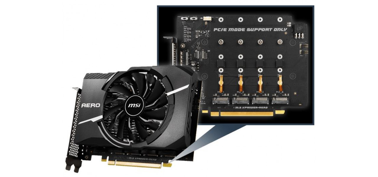 Protejeaza-ti sistemul Placi de baza MSI cu Twin Turbo M2 Xpander-AERO Gen4.