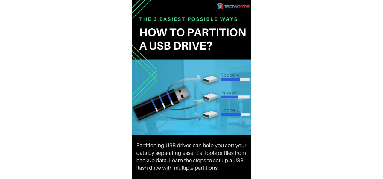Cum sa partitionati o unitate flash USB pentru o organizare usoara a fisierelor.