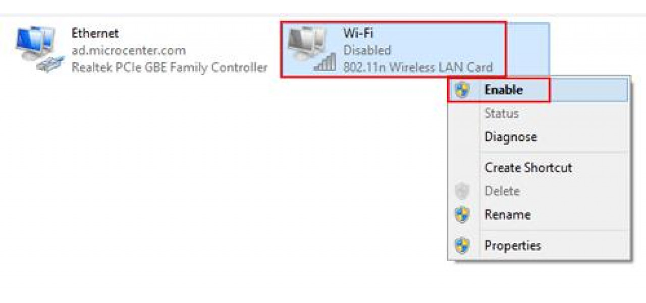 Cum sa configurati un adaptor wireless pe un computer cu Windows 8.