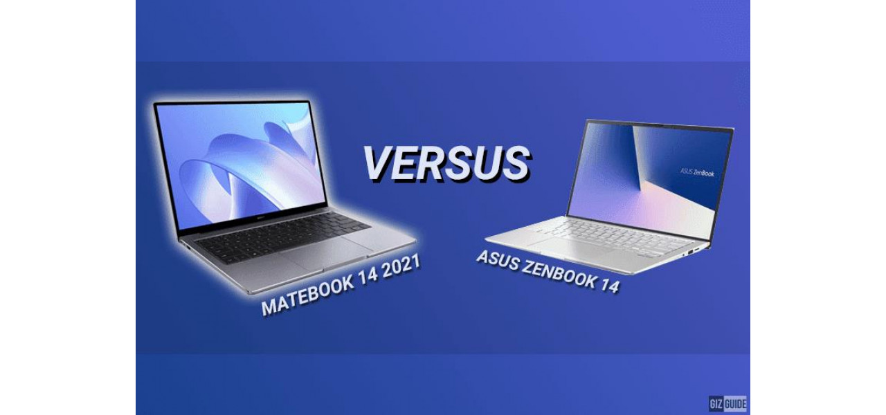 Huawei MateBook 14 против Asus ZenBook 14: битва за производительность
