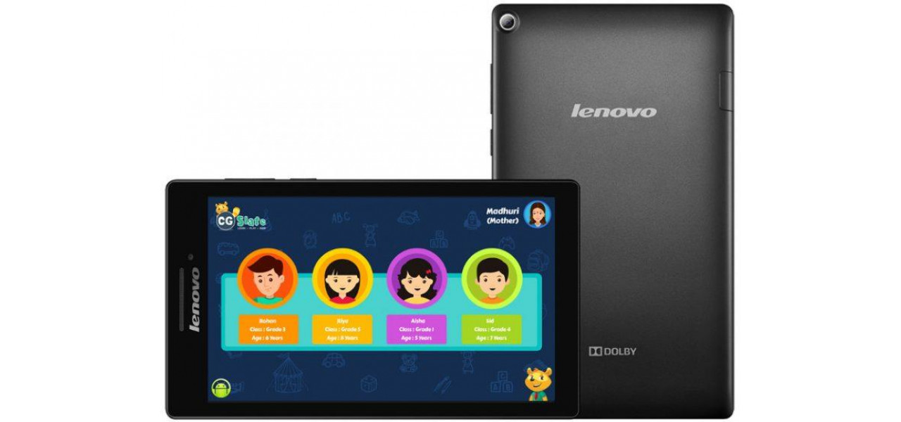 Tablete Lenovo pentru copii: divertisment si educatie combinate.