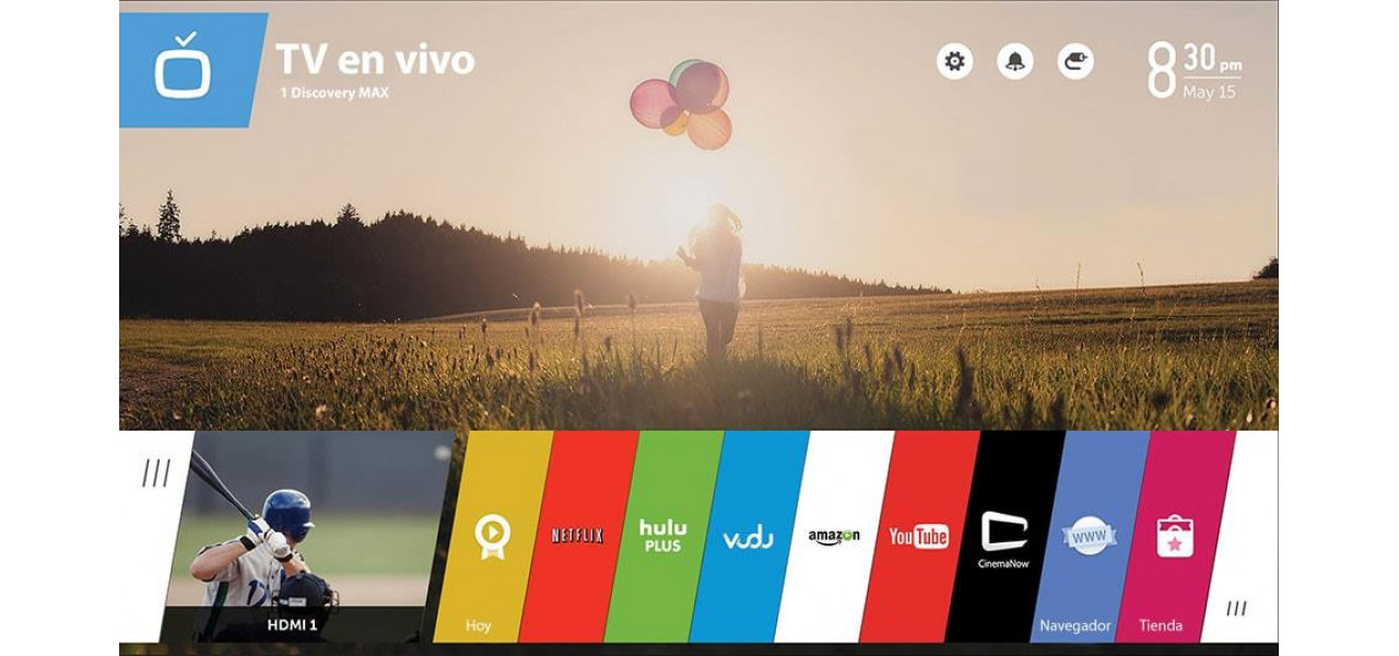 LG WebOS Game Launcher: Acces usor la jocurile tale preferate.