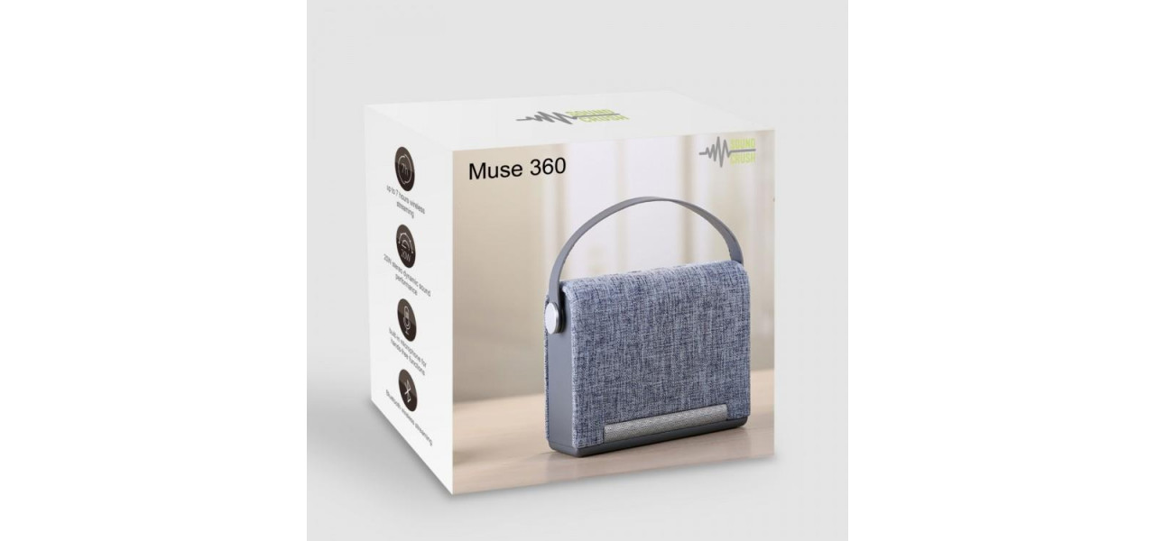 Ascultati muzica fara limite cu difuzoarele Bluetooth Muse.