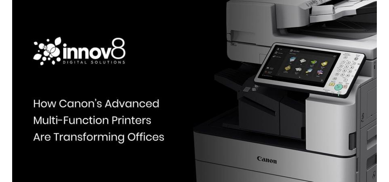 Maximizarea productivitatii cu imprimante multifunctionale Canon intr-un mediu de lucru la distanta.