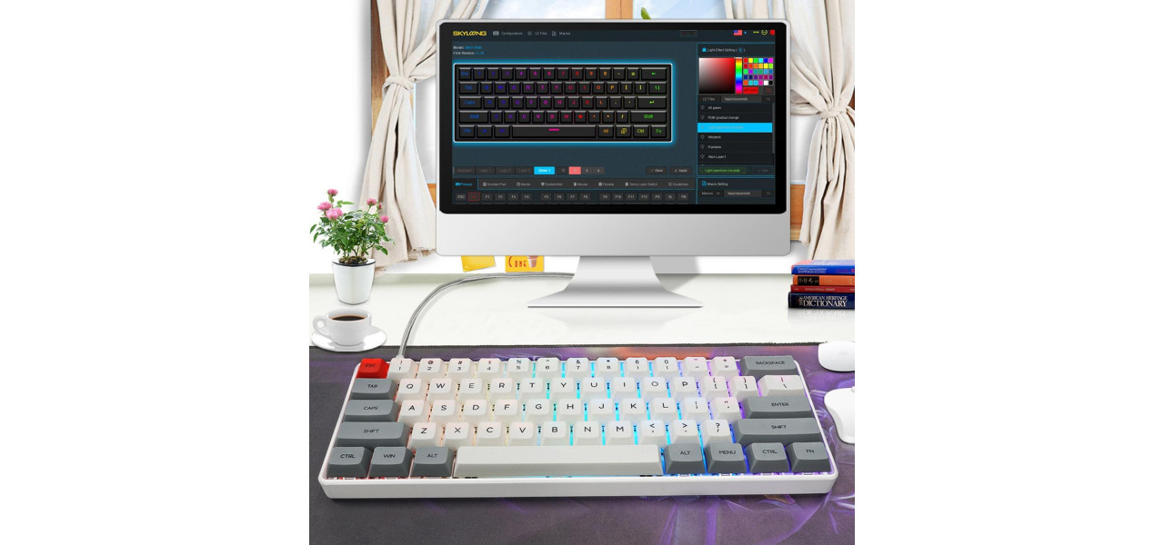 Mini tastaturi: solutii compacte pentru spatiu limitat la birou.